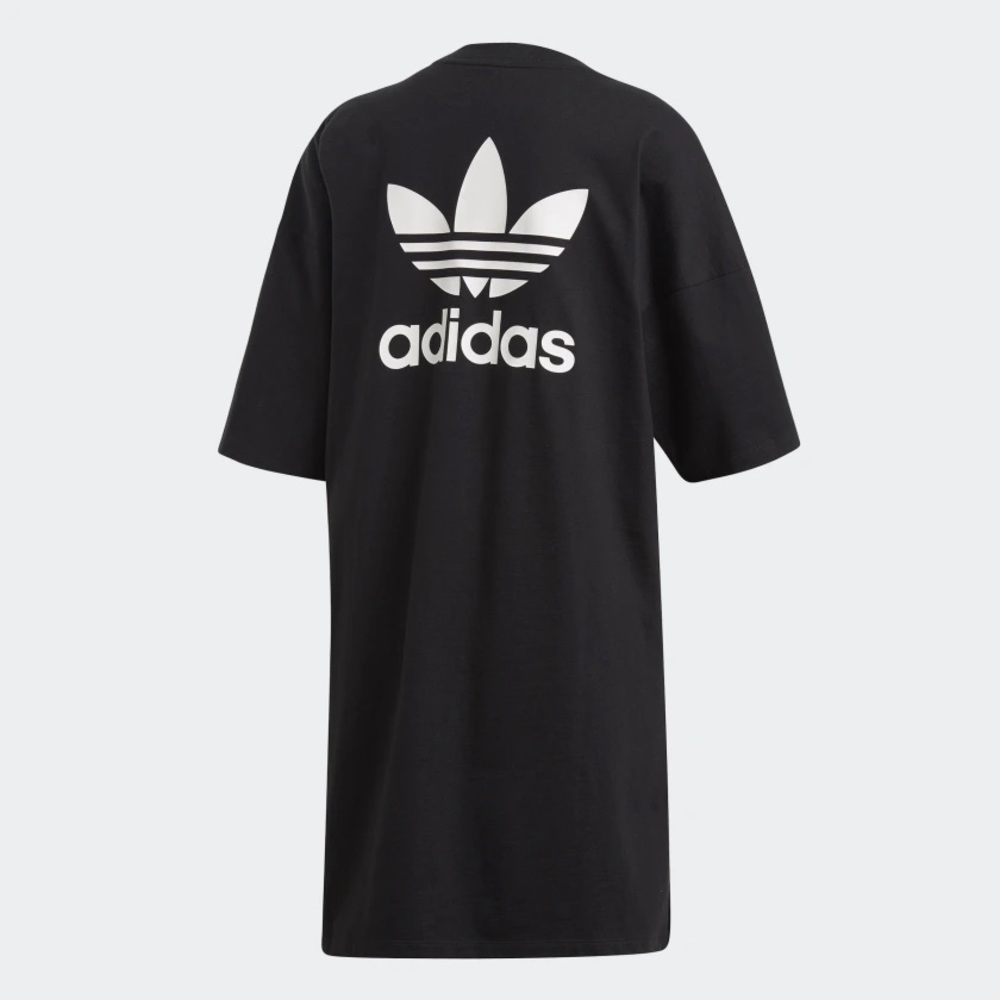 NWT Adidas Trefoil Oversized T-Shirt Dress DV2607 - Picture 3 of 14